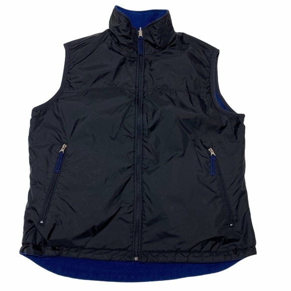 OLD Navy Athletic Reversible Black Blue Vest 1X - Picture 9 of 12